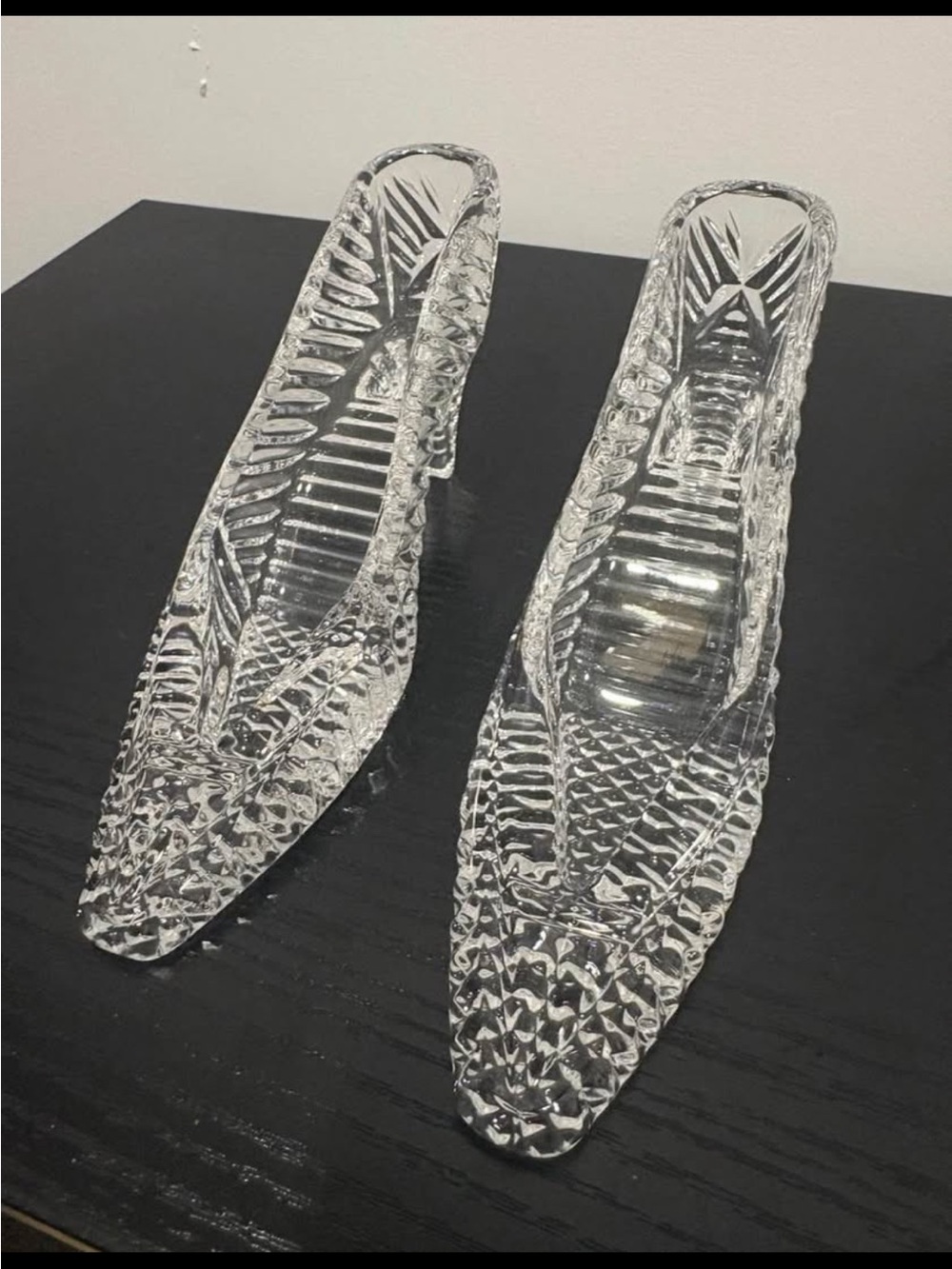 Clear Crystal Cinderella Slippers